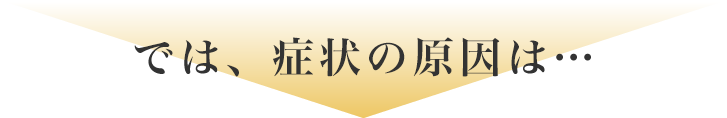 では、症状の原因は…